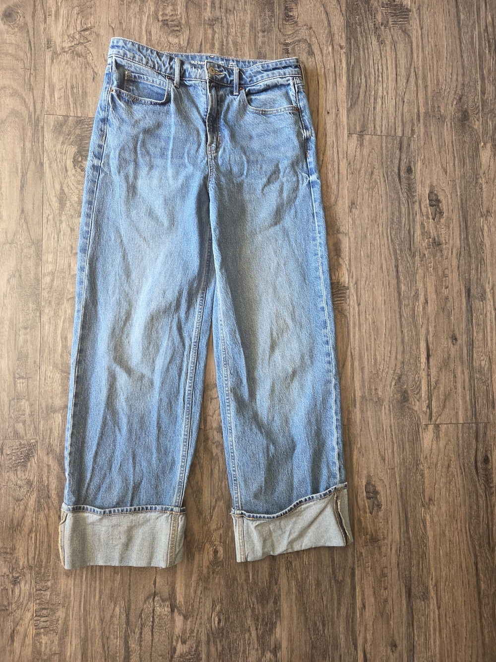 Old Navy Light Blue Straight Leg Jeans